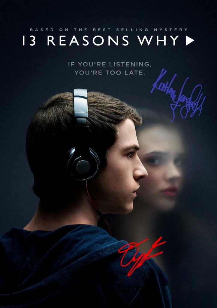 13 Reasons Why PP SIGNED 12X8
