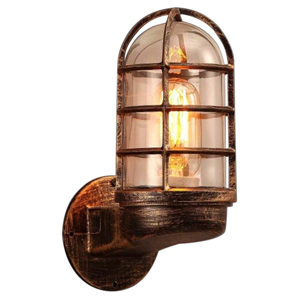 

Vintage Wall Light Cage Guard Sconce Loft Lights Unique Wall Lamps Holder, 501 Original
