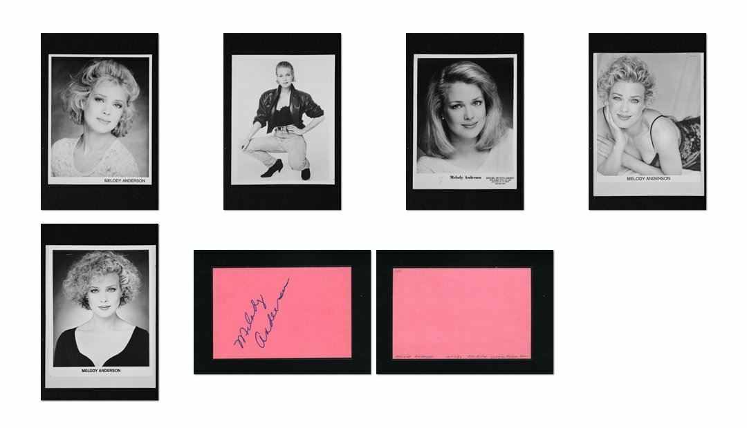 Melody Anderson - Signed Autograph and Headshot Photo Poster painting set - Flash Gordon