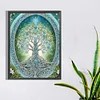 Arbre de r&ecirc;ve de la vie-peinture diamant en forme sp&eacute;ciale-30 * 40cm