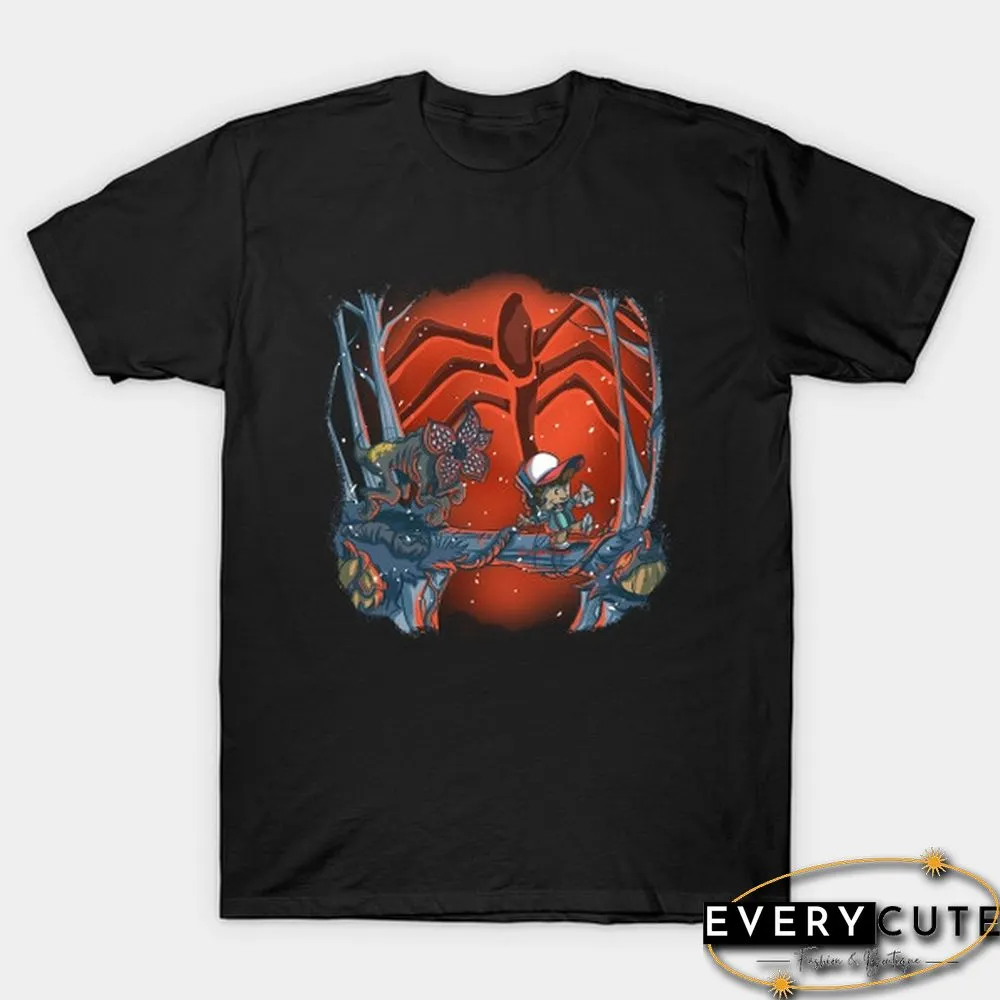 Men Dustin And Dart Stranger Things 2 T-Shirt T-Shirts