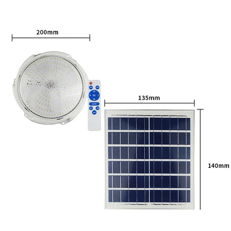 Indoor & Outdoor LED Solar Ceiling Lights
