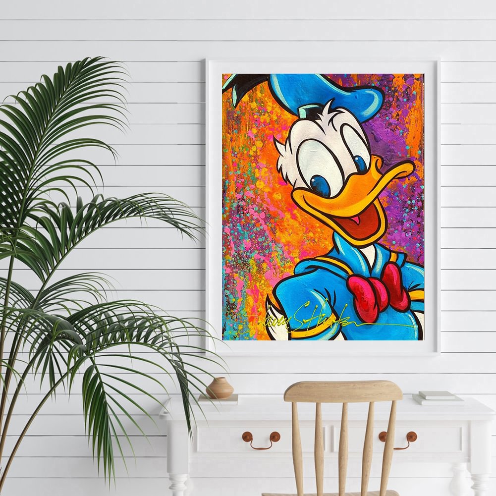 Full Round Diamond Painting Donald Duck
