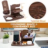 German Seiko wooden black walnut storage rack bedside stand watch ring storage rack