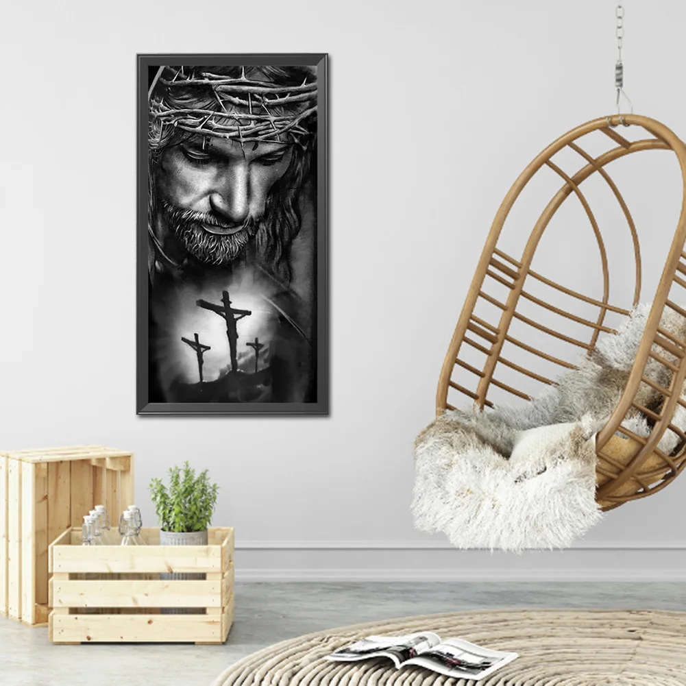 Diamond Painting - Full Round Drill - Jesus(40*80cm)