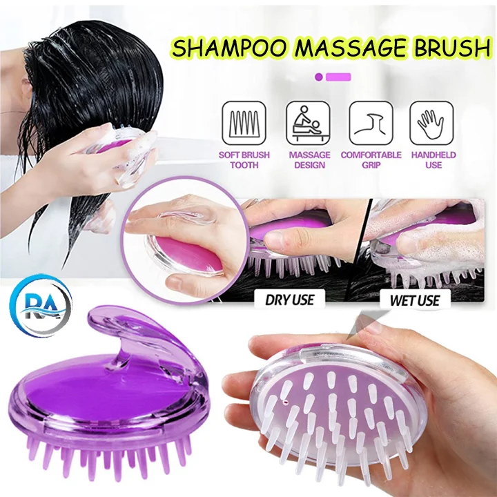 Silicone Shampoo Massage Brush(BUY 2 GET 2 FREE NOW)
