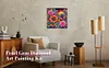 Diamond Painting-DIY Special Shaped Drill Sunflower & Rose Colorful with Frame(29x29cm)