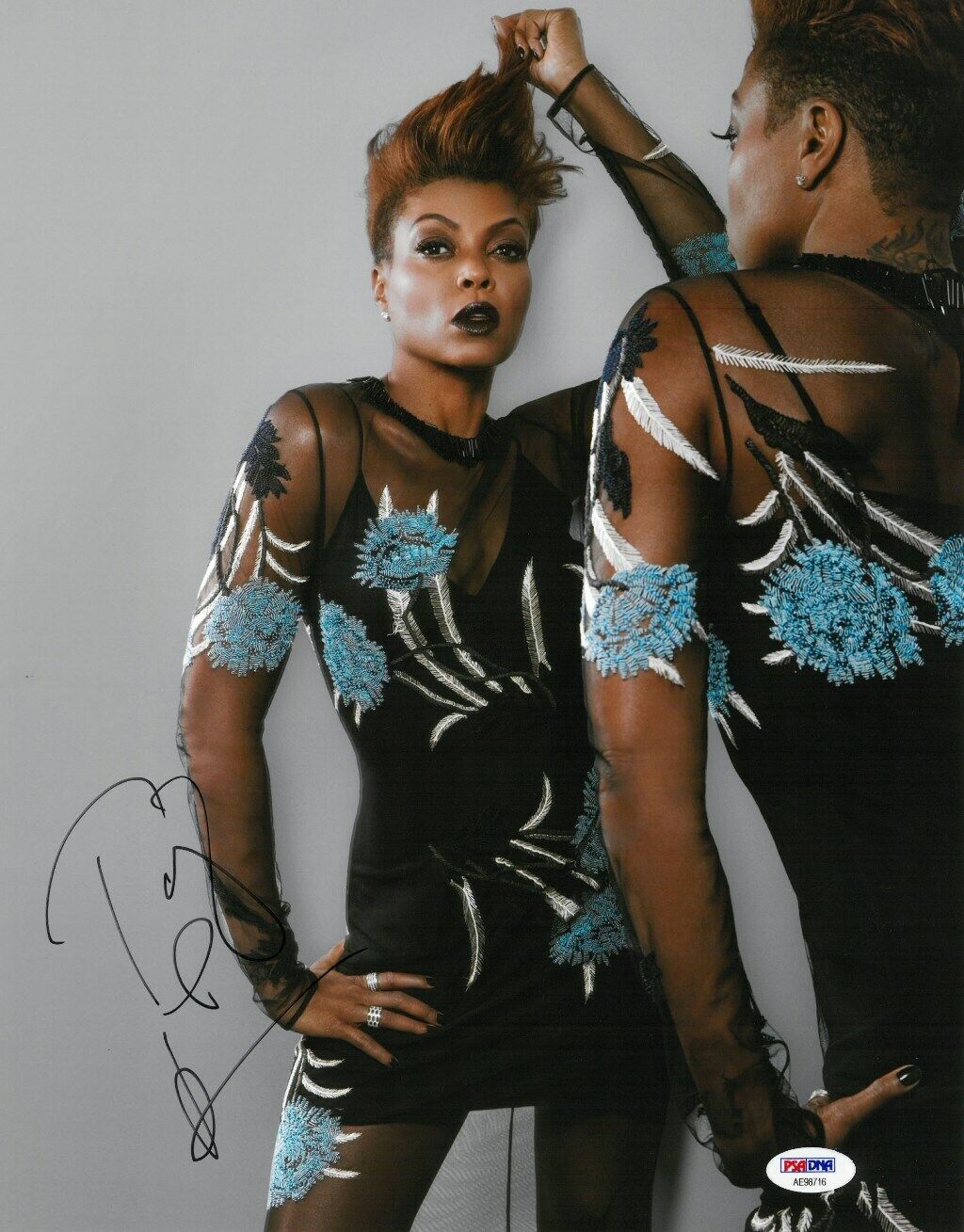 Taraji P. Henson Signed Authentic Autographed 11x14 Photo Poster painting PSA/DNA #AE98716