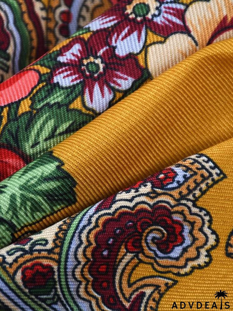 Floral Print Bandana