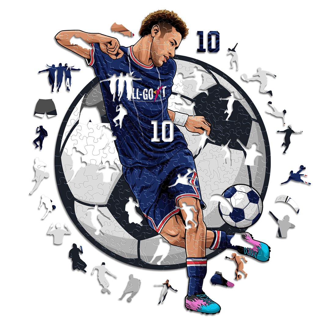 Jeffpuzzle™-All-G.O.A.T. Puzzles® - Neymar