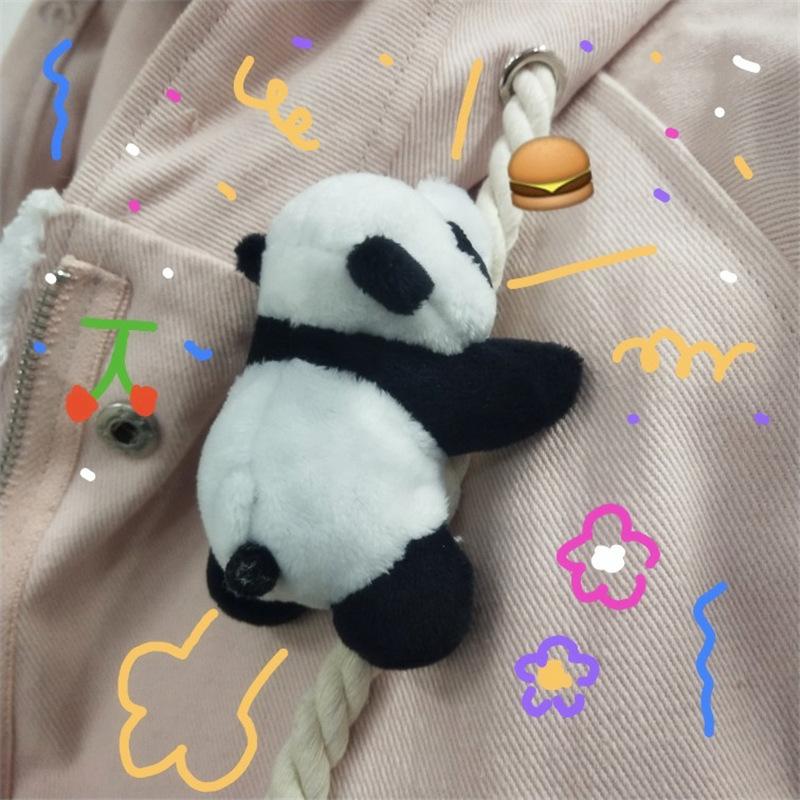 JAPANESE CARTOON PLUSH PANDA BROOCH (2 PCS)