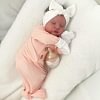 20" Handmade Lifelike Reborn Newborn Baby Sleeping Girl Dottiban with Hand-Painted Hair - RBBI-Myrebornbabydoll&reg; Myrebornbabydoll&reg;