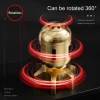 Hand Spinner Portable Brass Bombs Spinner for Stress Relief Mini Metal Spinning Top Fidget Toy for Kids for Birthdays