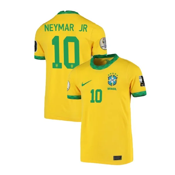 Brasilien Neymar 10 Home Trikot 2020-2021