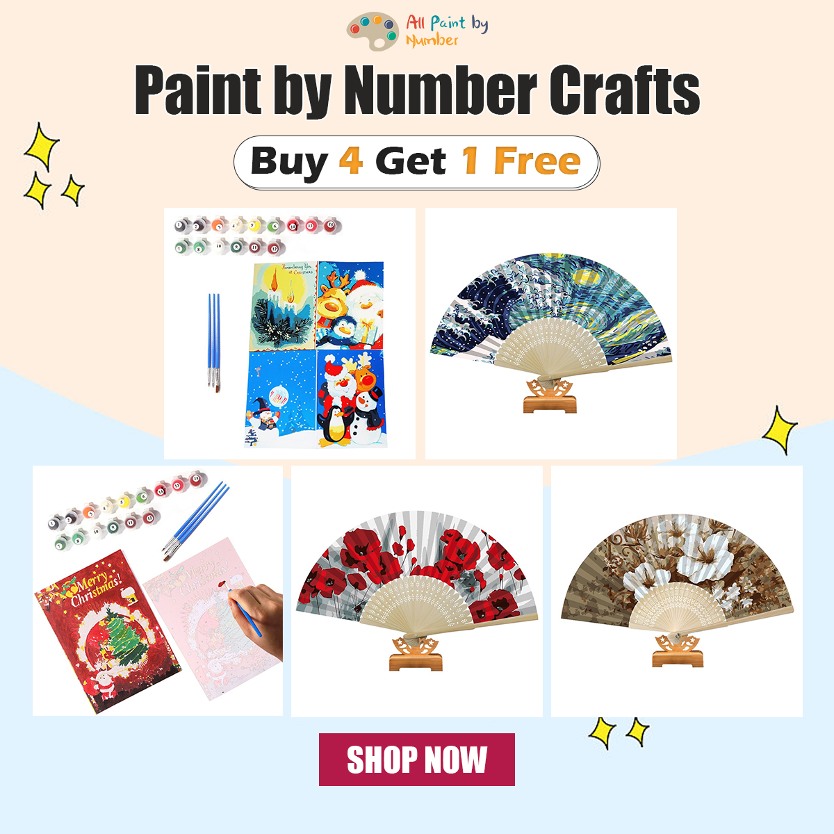 Paint by Number Crafts