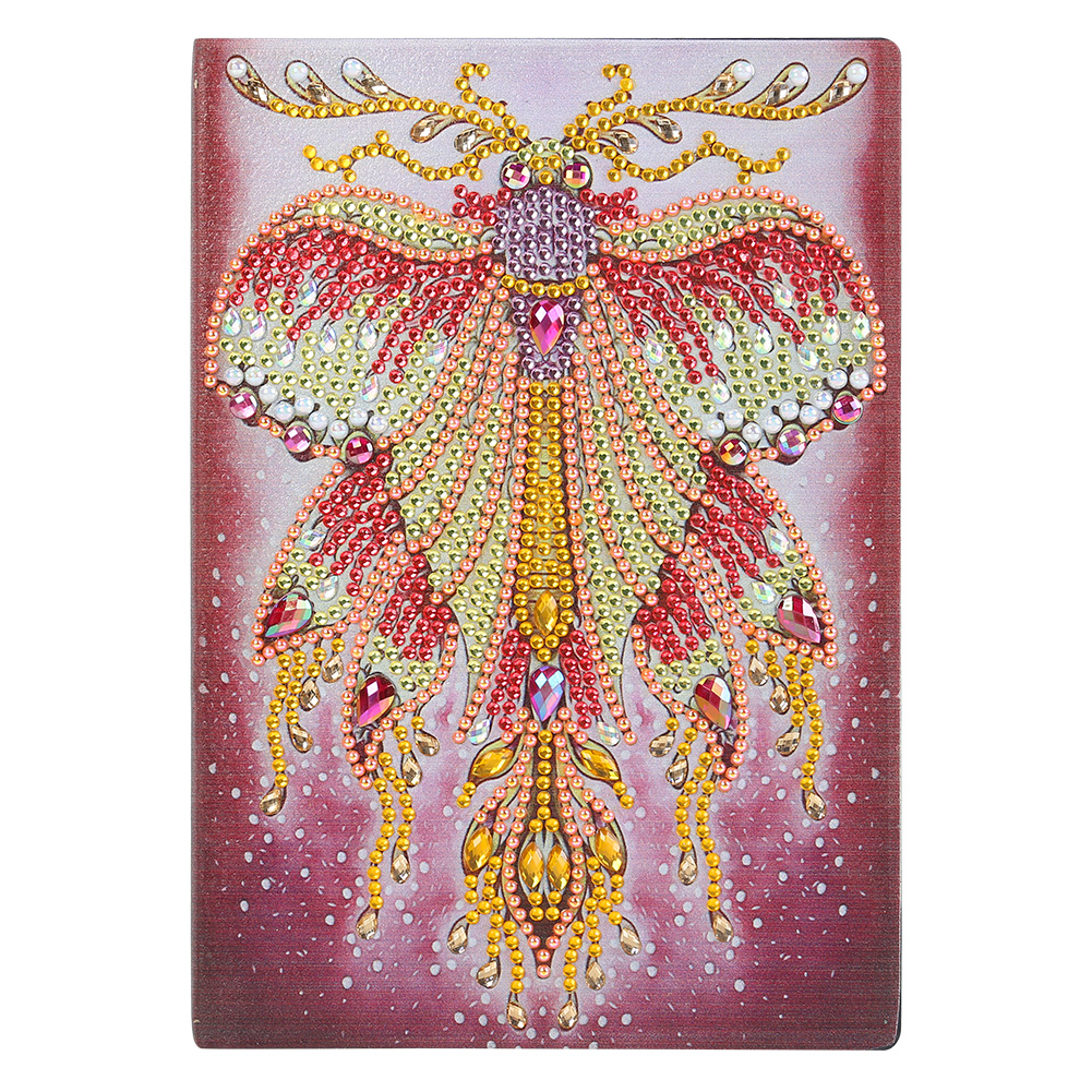 

Butterfly-DIY Creative Diamond 50 Pages A5 Notebook, 501 Original