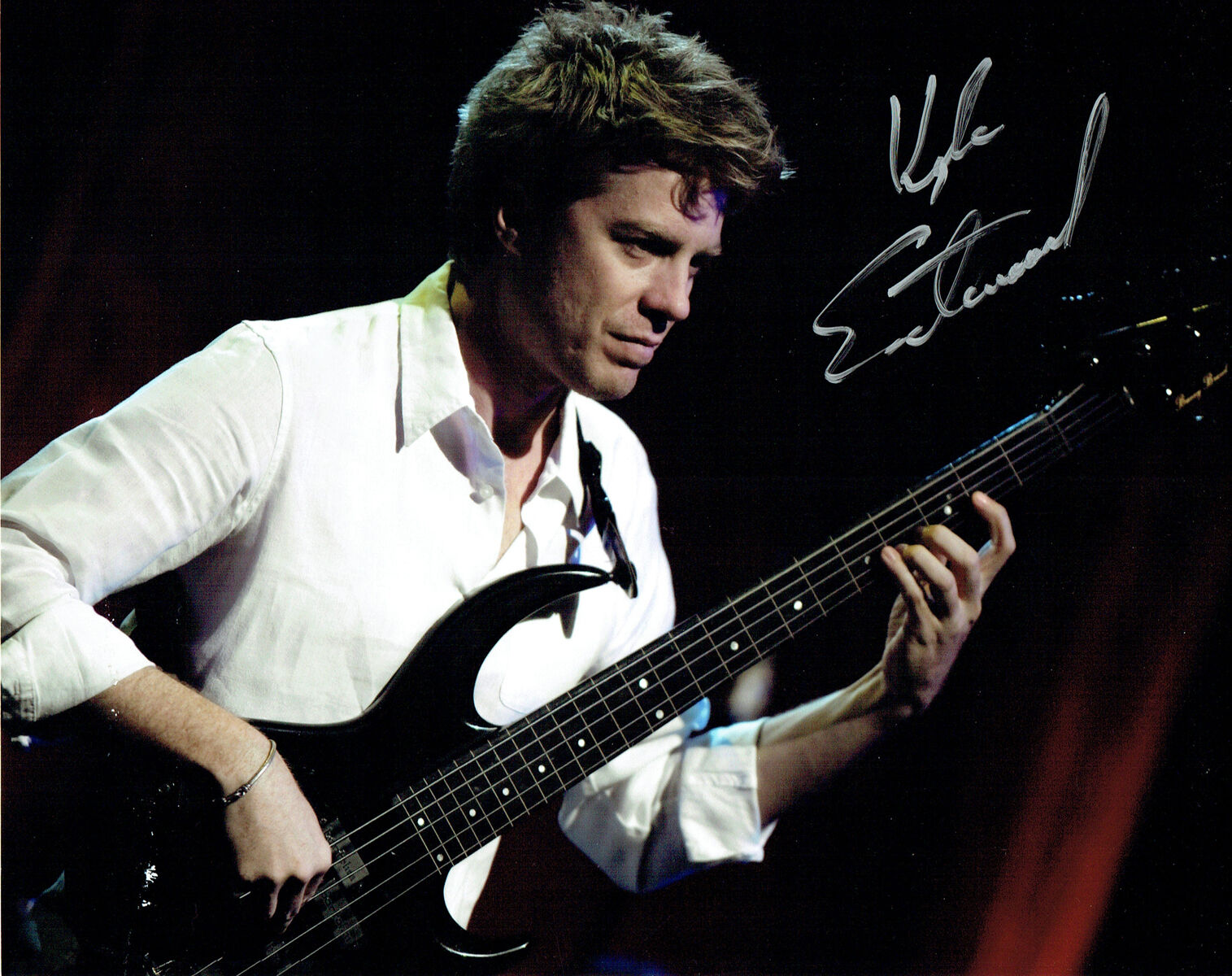 Kyle EASTWOOD Signed Autograph 10x8 Photo Poster painting AFTAL COA JAZZ Bass Musician