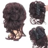 Griffe clip en d&eacute;sordre chignon extensions de cheveux