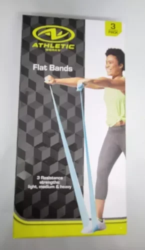 Pornhint Athletic Works * Flat Bands * 3 Resistance Strengths * Light, Medium, Heavy New