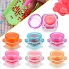 1Box Color Random Glue Clay Tool Diamond Painting Accessories 3.2x3.2x2cm Nouveaute Point Sticking DIY Crafts Round Drill Pen Box Label Paper