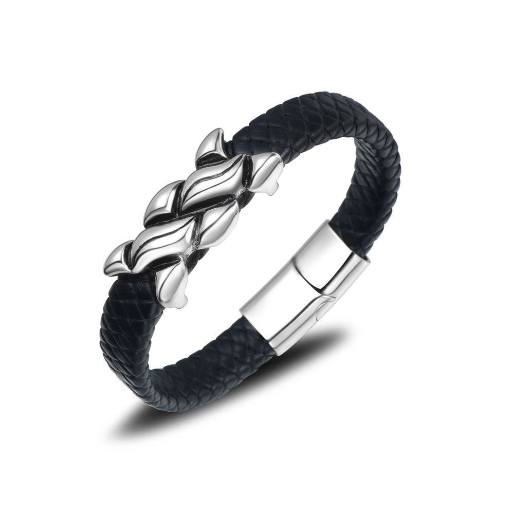 Men's Punk Rock Braided Bracelet
