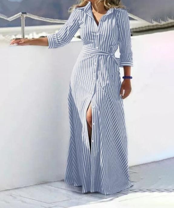 Luxe Malle Linen Dress main image 0