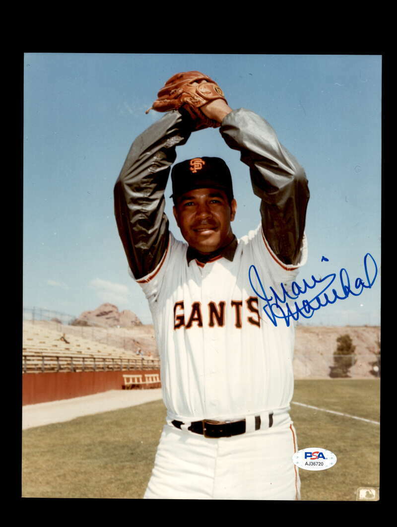 Juan Marichal PSA DNA Coa Signed 8x10 Photo Poster painting Autograph 3