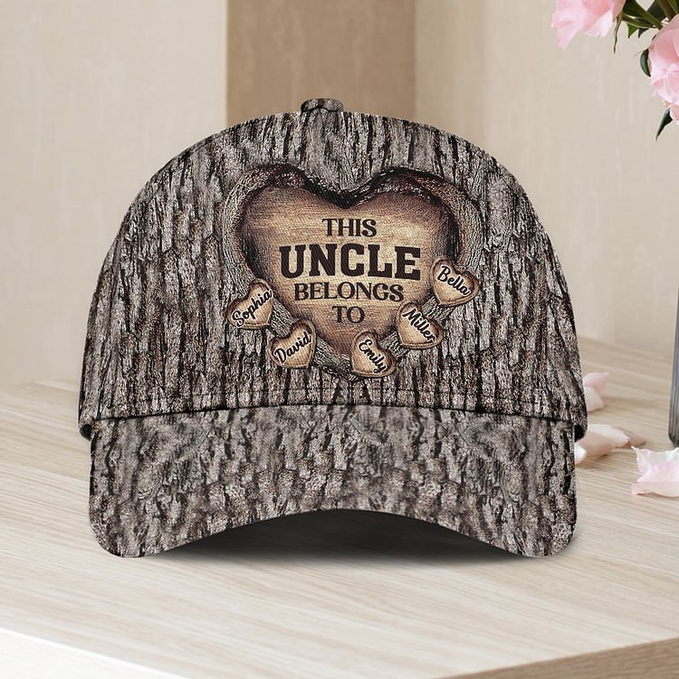 Dad's Heart - Gift for dad, grandma, grandpa, mom, uncle, aunt, brother, sister - Personalized Classic Cap For Father's Day Gift