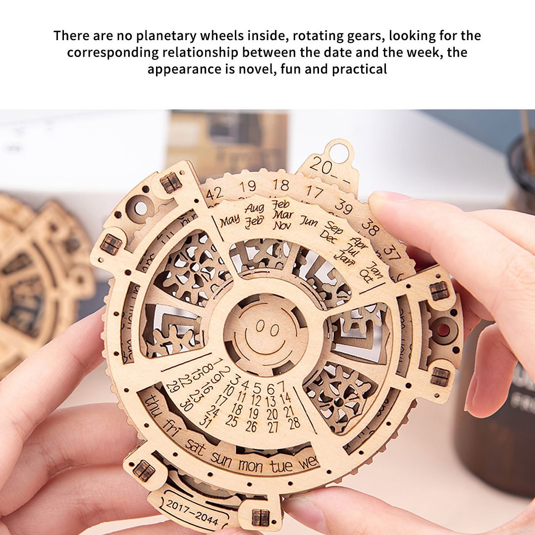DIY mechanical perpetual calendar
