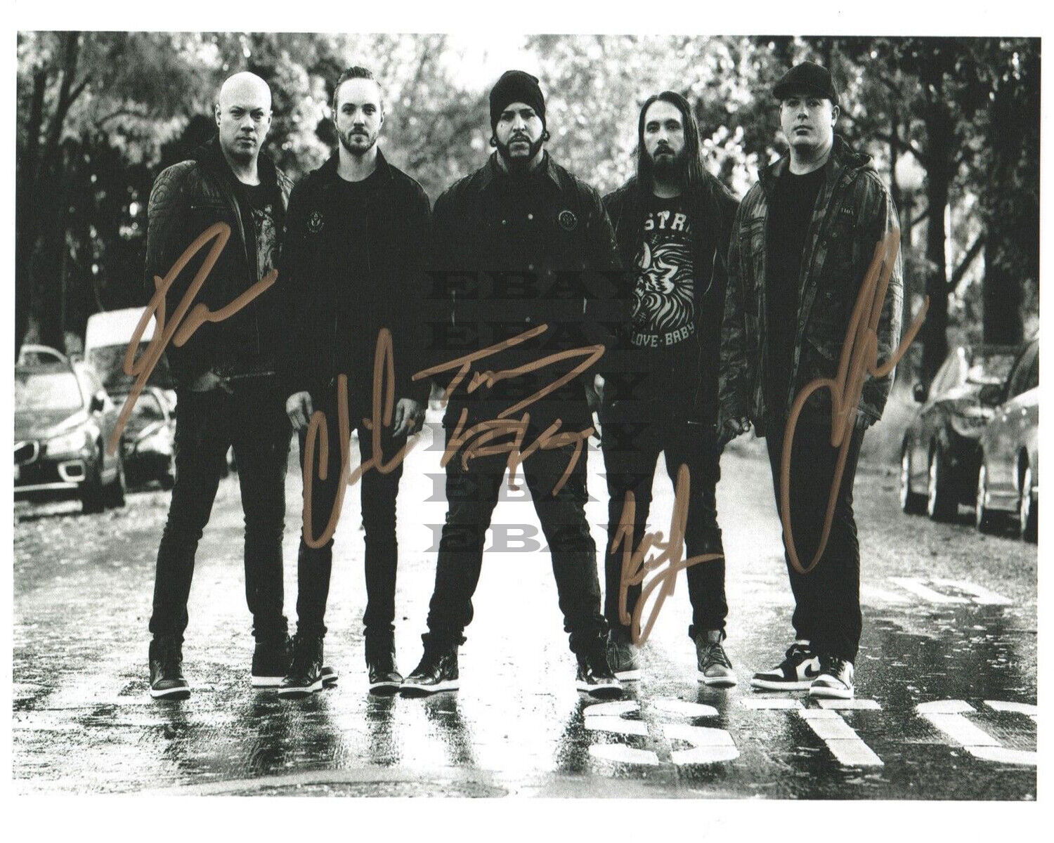 Bad Wolves Autographed signed 8x10 Photo Poster painting Reprint