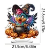 DIY Pumpkin Bird Acrylic Diamond Painting Desktop Ornaments
