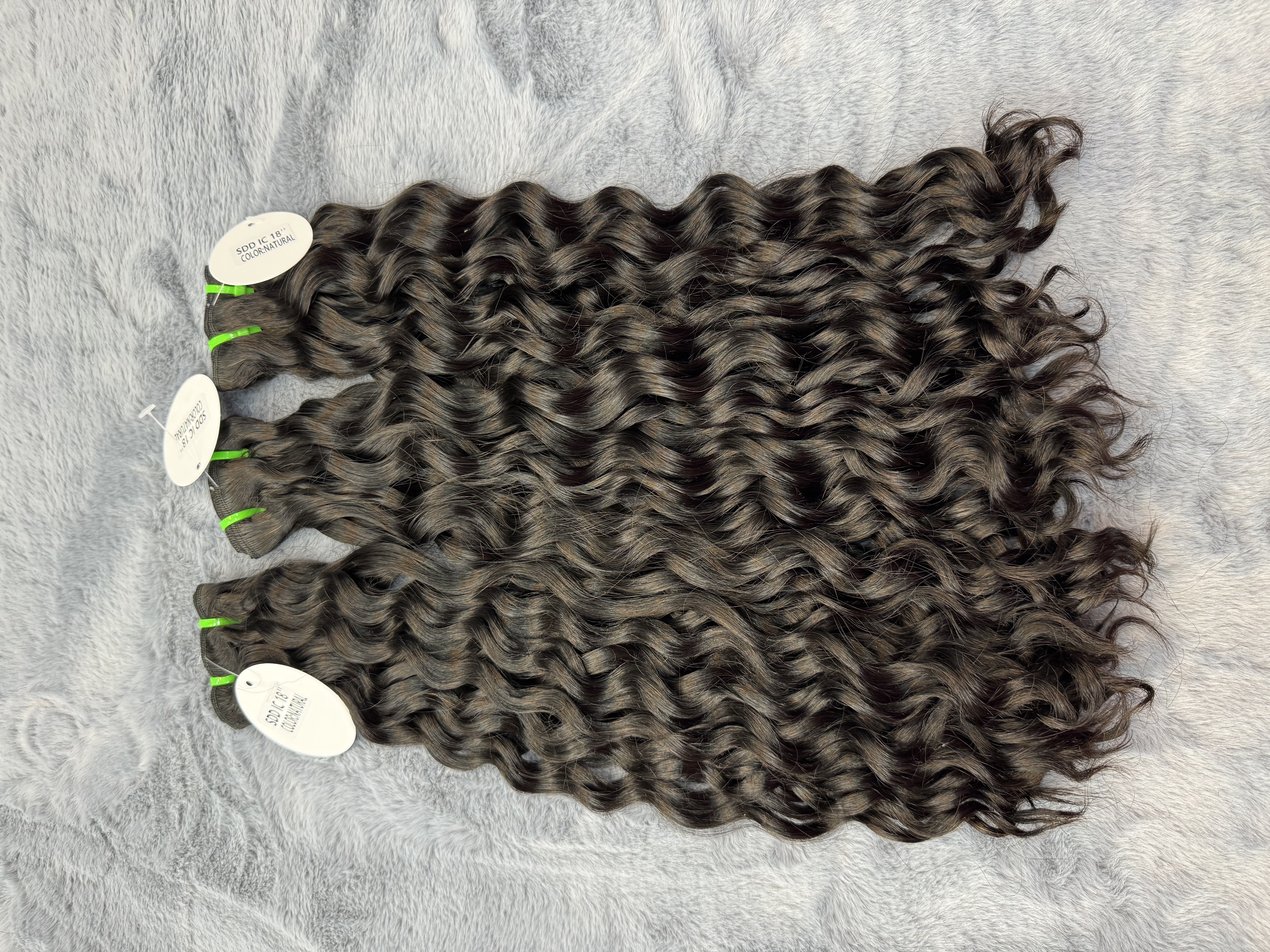 3PCS Water Curly SDD Hair Bundles | 12–30 Inch |  Boruihair | 100% Human Hair