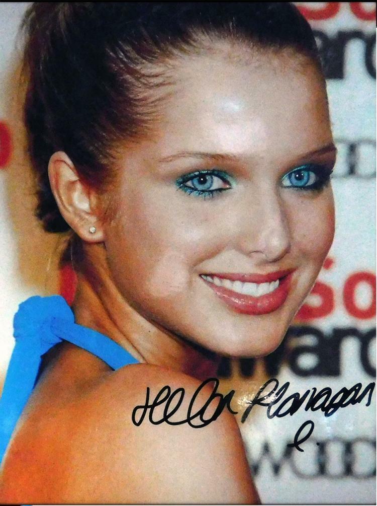 HELEN FLANAGAN Signed Photo Poster paintinggraph - TV Actress - CORONATION STREET - preprint