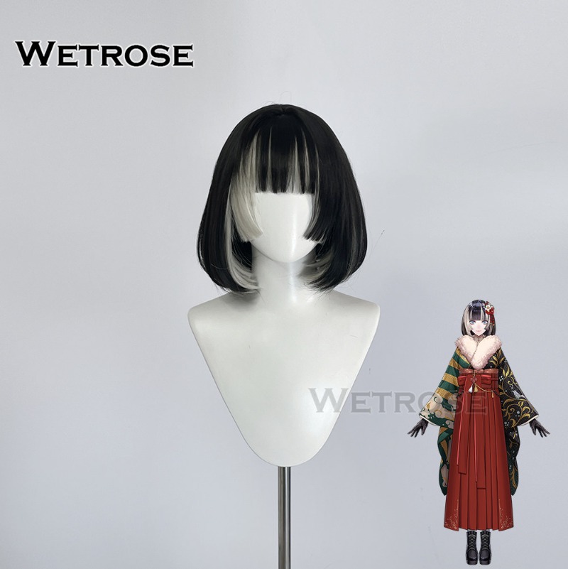 [Wetrose] In Stock Hololive ReGLOSS Juufuten Raden Kimono Vtuber Cosplay Costume 儒烏風亭らでん着物コスプレ
