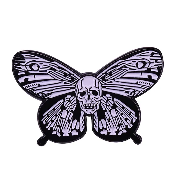 Foto del pin Mariposa Esqueleto Misteriosa