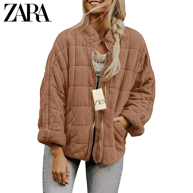 ZARA Nova blusa de manga comprida folgada