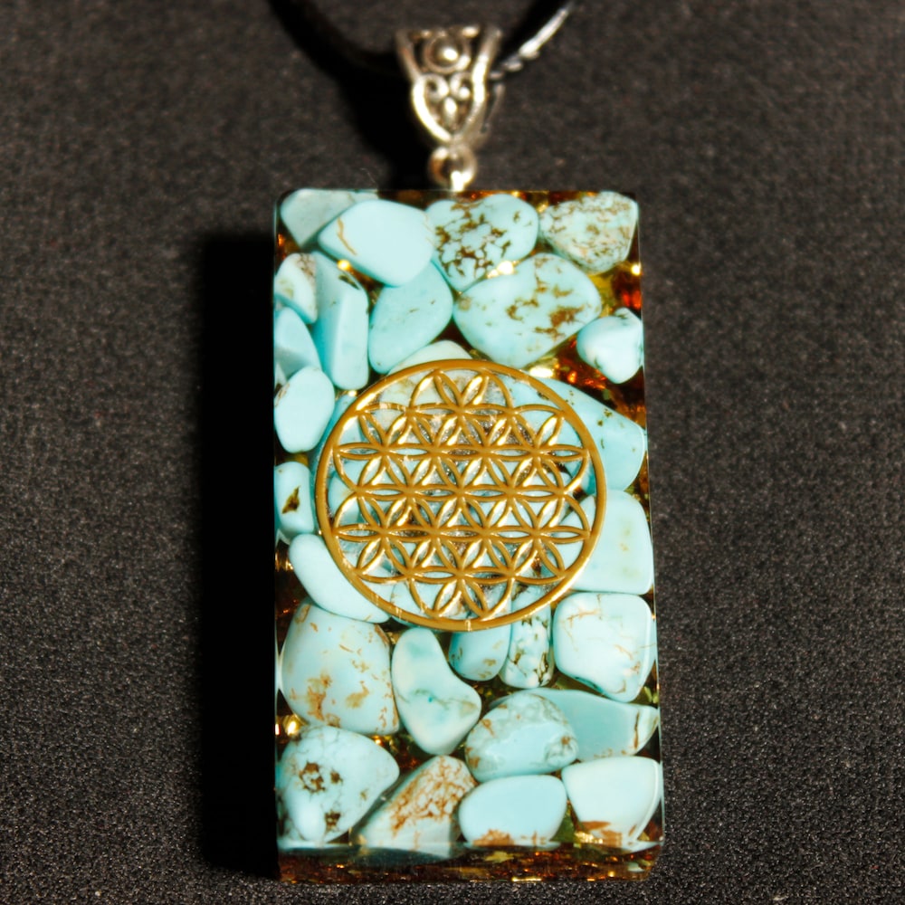 

Orgone Pendant - Flower of life, 501 Original