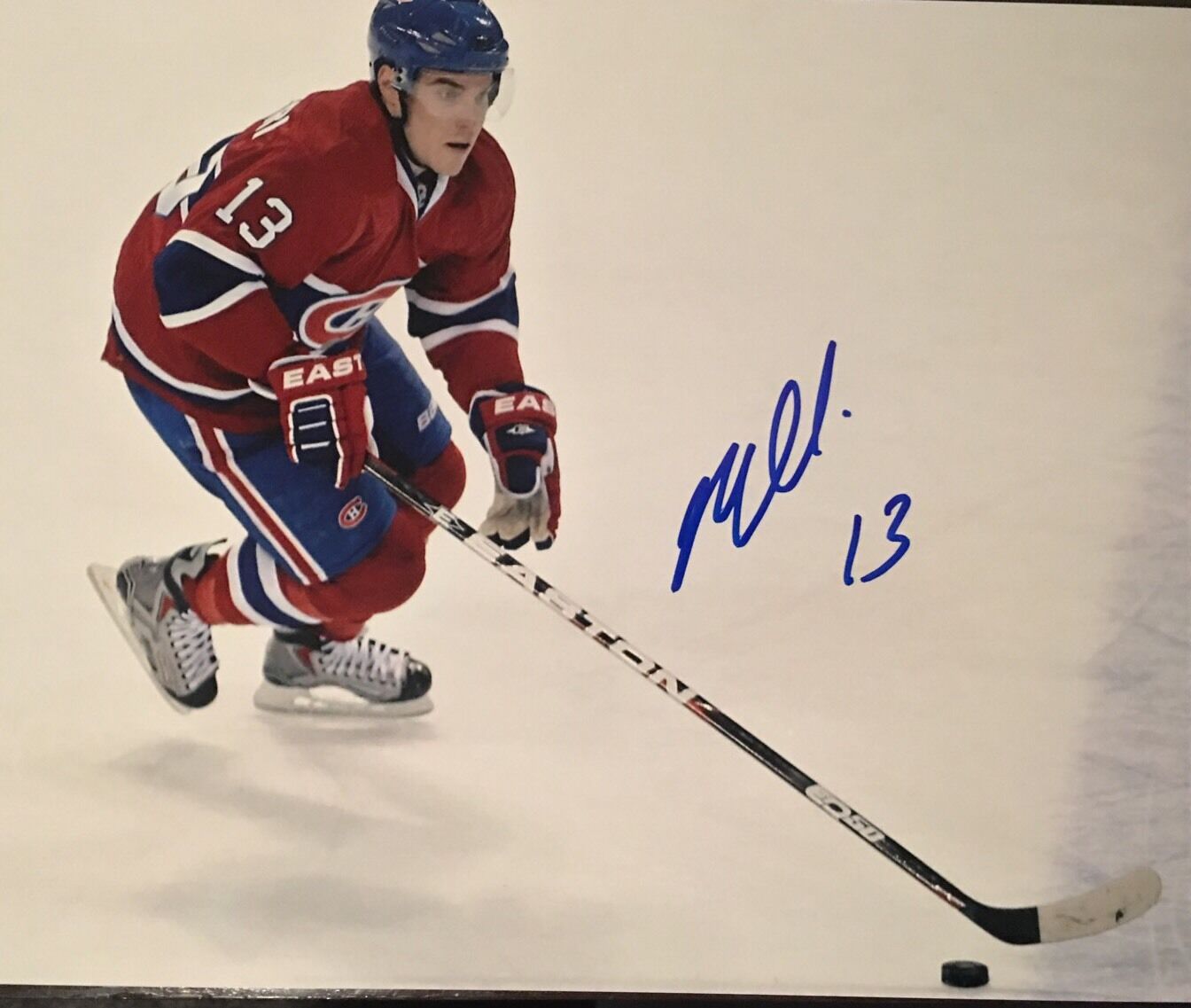 Michael Cammalleri AUTOGRAPH Photo Poster painting Montreal Canadiens signed 8x10 Photo Poster painting Devils