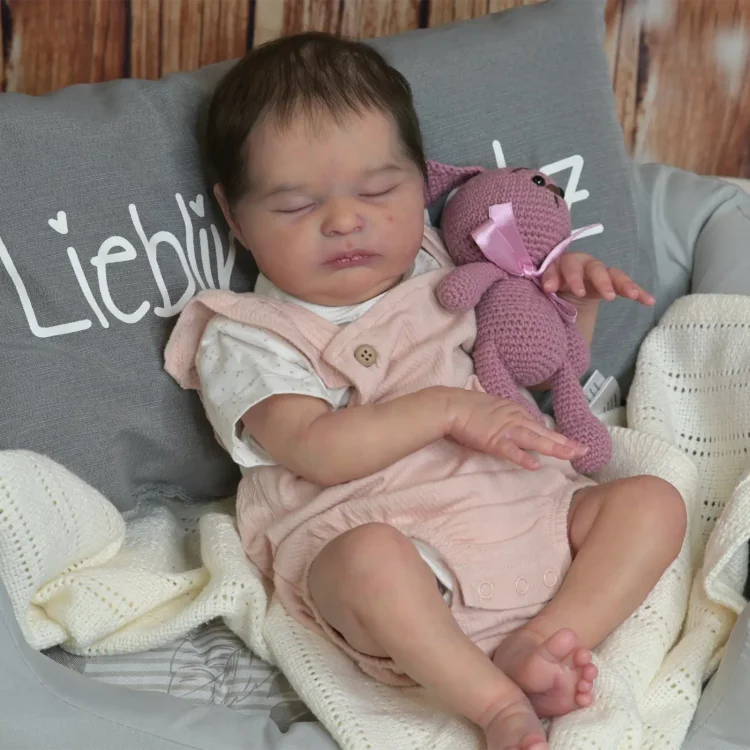 20" Asleep Reborn Girl Cute Truly Handmade Reborn Doll Jadenia：Realistic Reborn Baby Dolls By Rsgdolls®