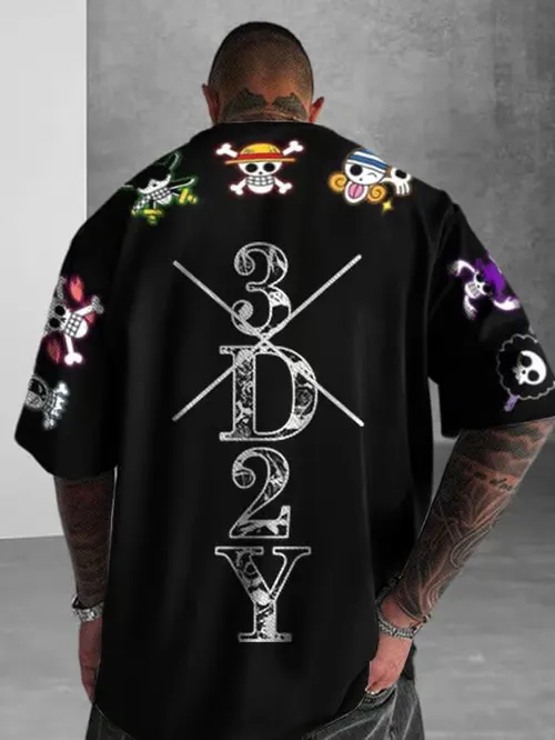 Men's Fashion One Piece 3D2Y T-shirt