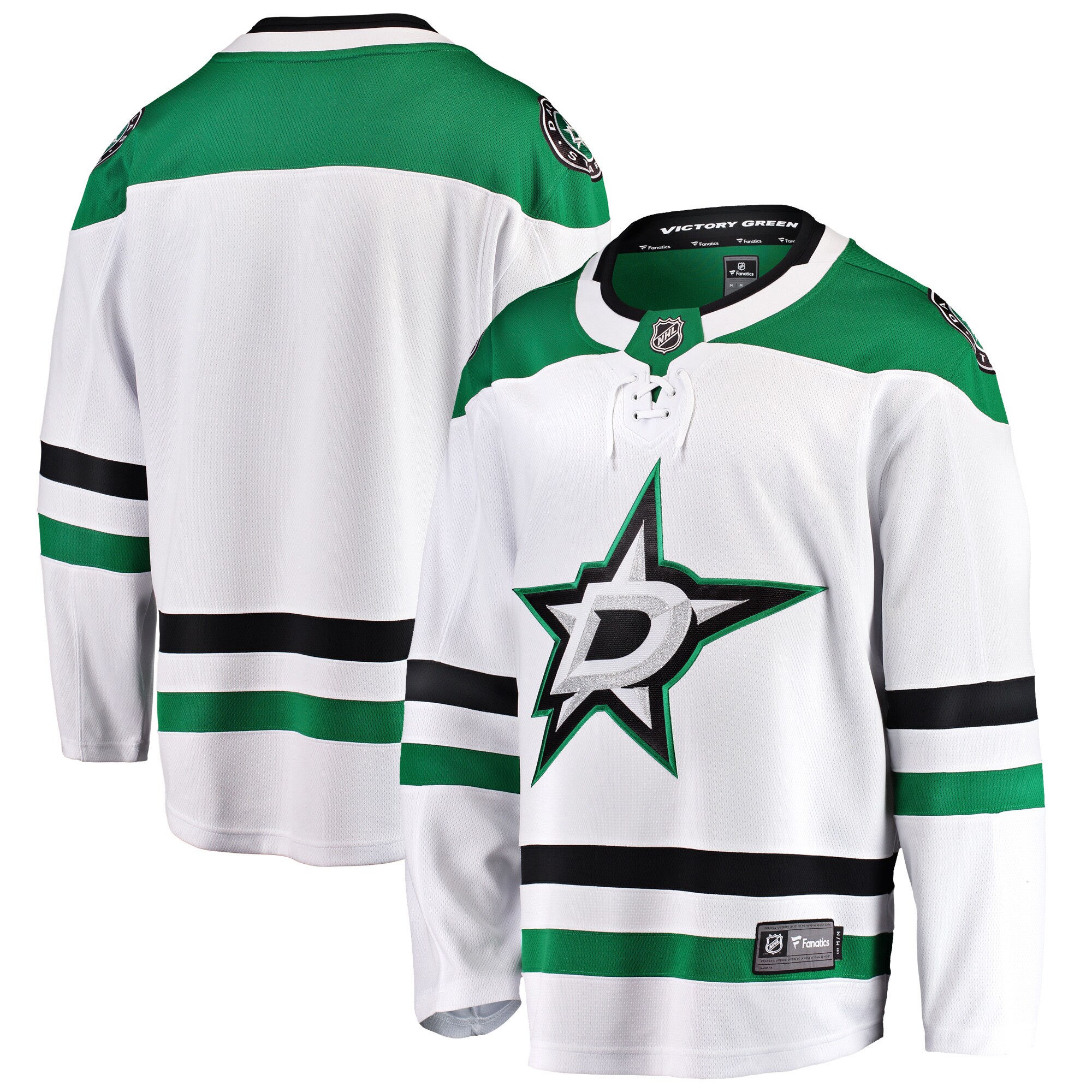 Dallas Stars Fanatics Breakaway Away Jersey – White mysite