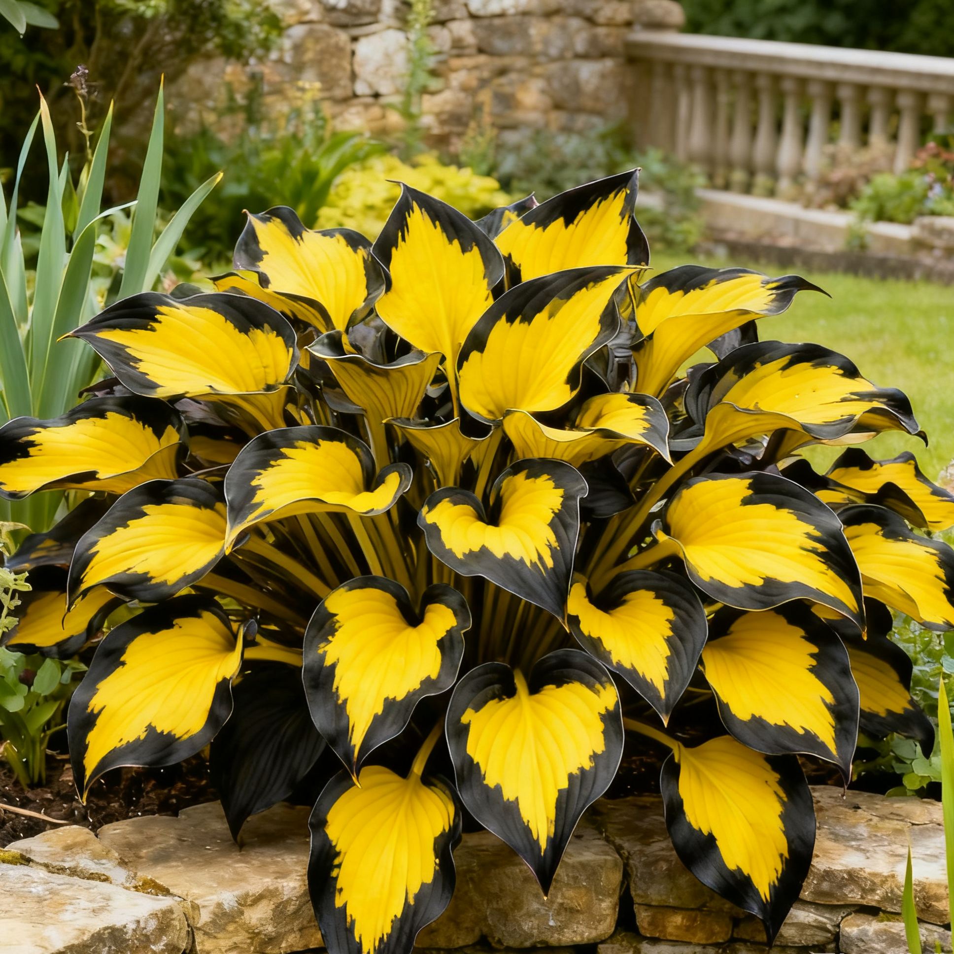💥2025 Hot Sale 💛Yellow Heart Hosta Seeds Perennial Shade Plant for Garden
