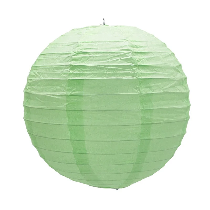 1Pc 4-12inch Round Chinese Paper Lanterns Hanging Lantern Ball for Wedding Birthday Party Decoration Supplies Baby Shower Favors