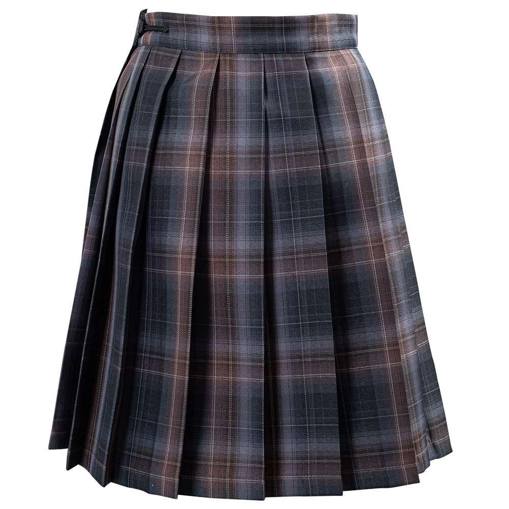 JK Schule Mädchen Japanische Schuluniform Faltenrock Gitter Mini Röcke