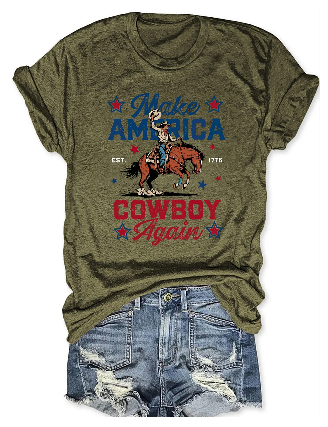 Make America Cowboy Again T-shirt