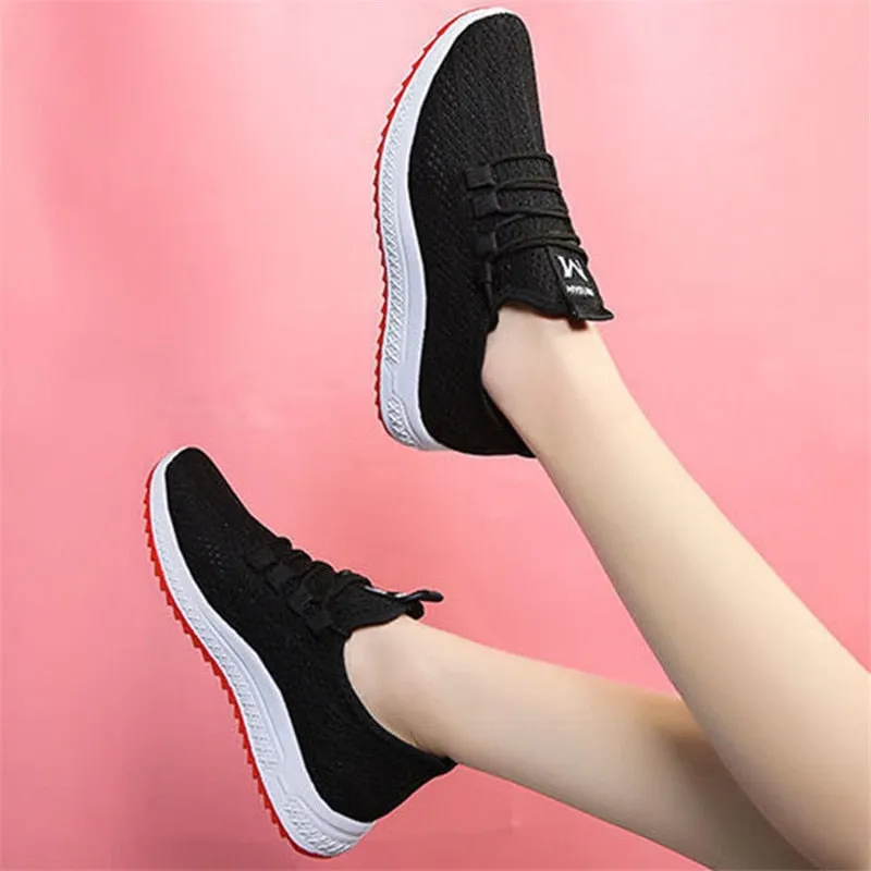 2021 Women Flat Slip on White Shoes Woman Lightweight White Sneakers Summer Autumn Casual Chaussures Femme Basket Flats Shoes