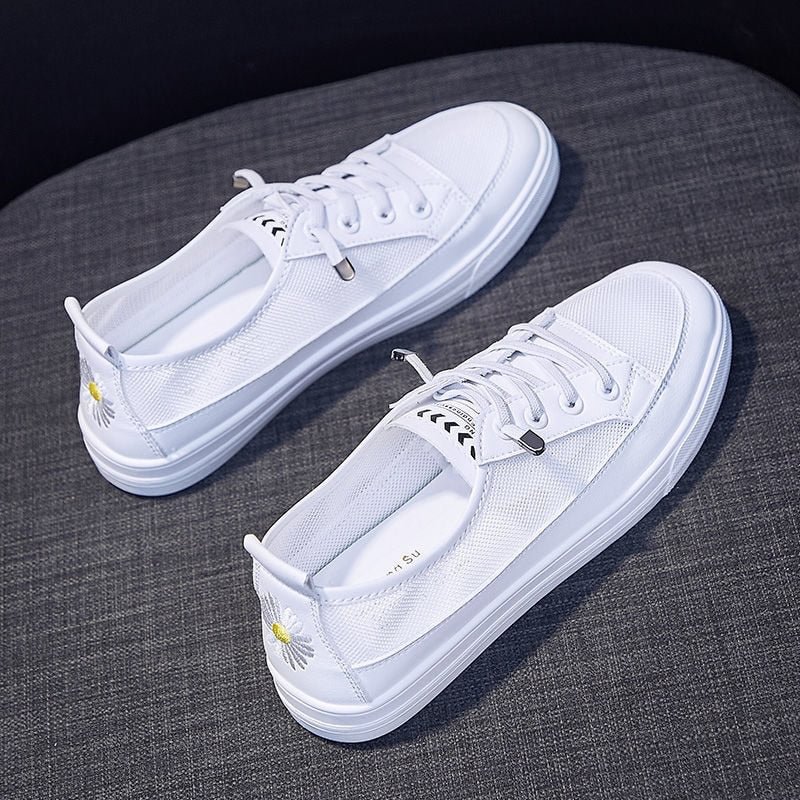 Comemore 2022 New demi-season slip-on Leather Loafers White Autumn Sneakers For Women spring Casual Fashion Ladies Flats Shoes