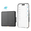 WiFi 10G Smart Light for Switch with 5M Radar Human Motion Detection Alarm Sensor Smart Push Light Button Compatible for Google Assistant & YandexAlice