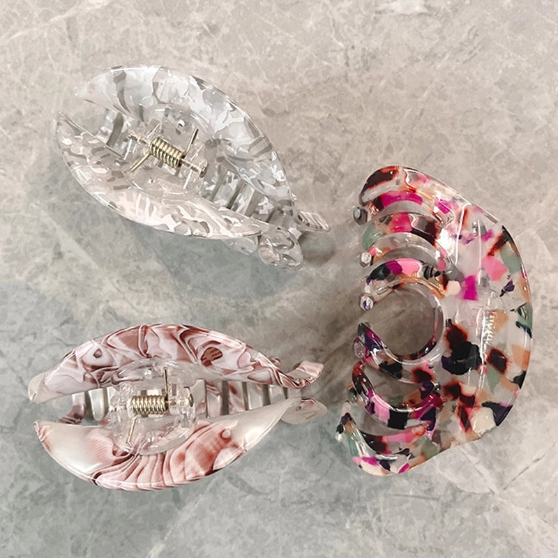 Lady Marble Arylic Hair Claws