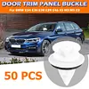 50pcs Car Clips Fastener Nylon Practical for BMW E21 E30 E36 E46 E90 E91 E92 E93